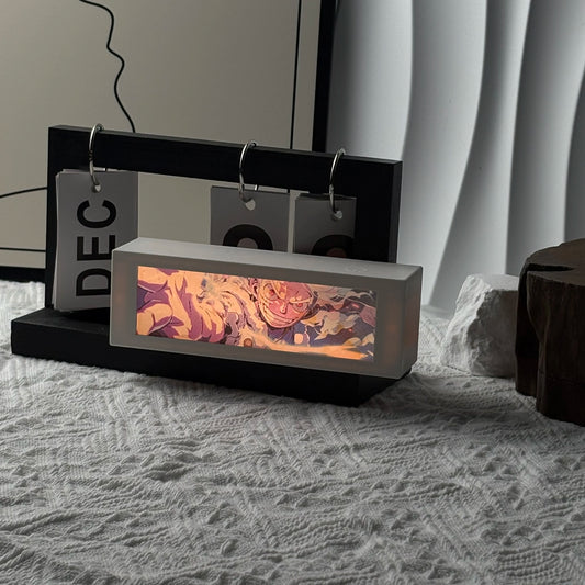 LED Classic Anime 3D Lenticular Motion Anime Lightbox for Bedroom Decoration Lamp Anime Peripheral Friend Birthday Gifts