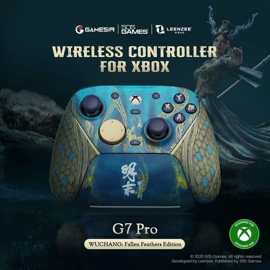 GameSir G7 Pro WUCHANG Xbox PC Controllers Wireless for XBOX Series S X One PC Control Bluetooth Gamepad Fallen Feathers Edition with charge station