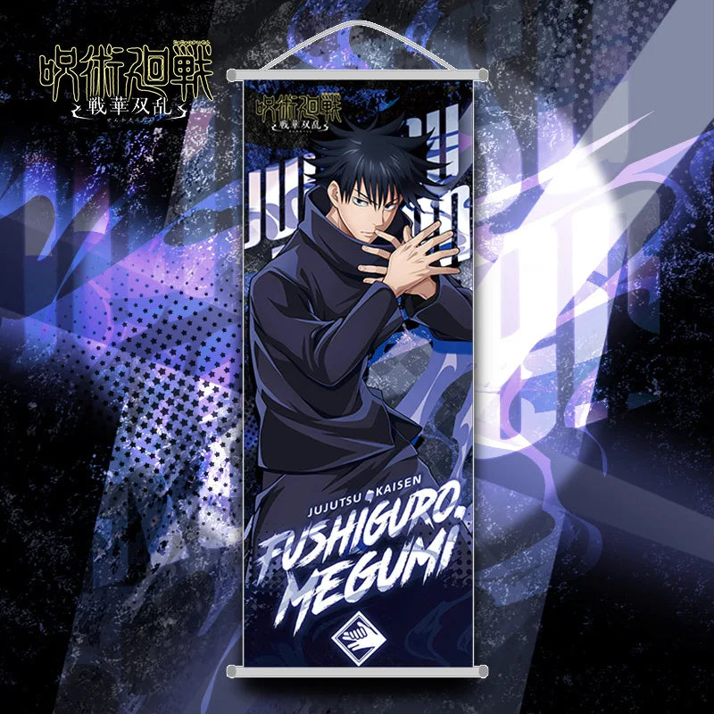 Jujutsu Kaisen Long Scroll Hanging Painting Gojo Satoru Poster Anime