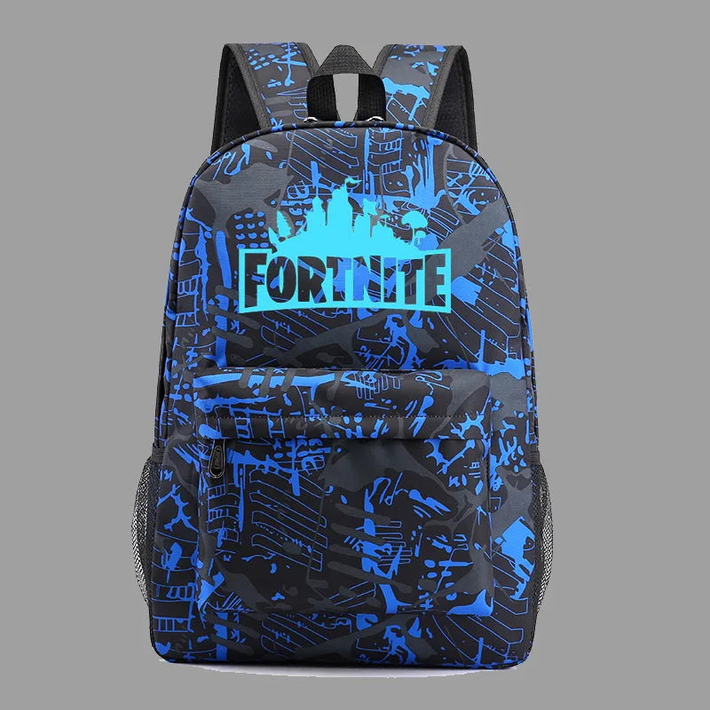 Fortnite Game Logo Handsome Backpack Leisure Backpack Small Gift Game Merchandise