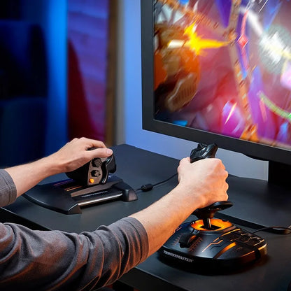 Thrustmaster T16000M FCS Joystick USB, PC (Windows 10, 8, 7, Vista) Compatible T16000M FCS Dual Hand Joystick