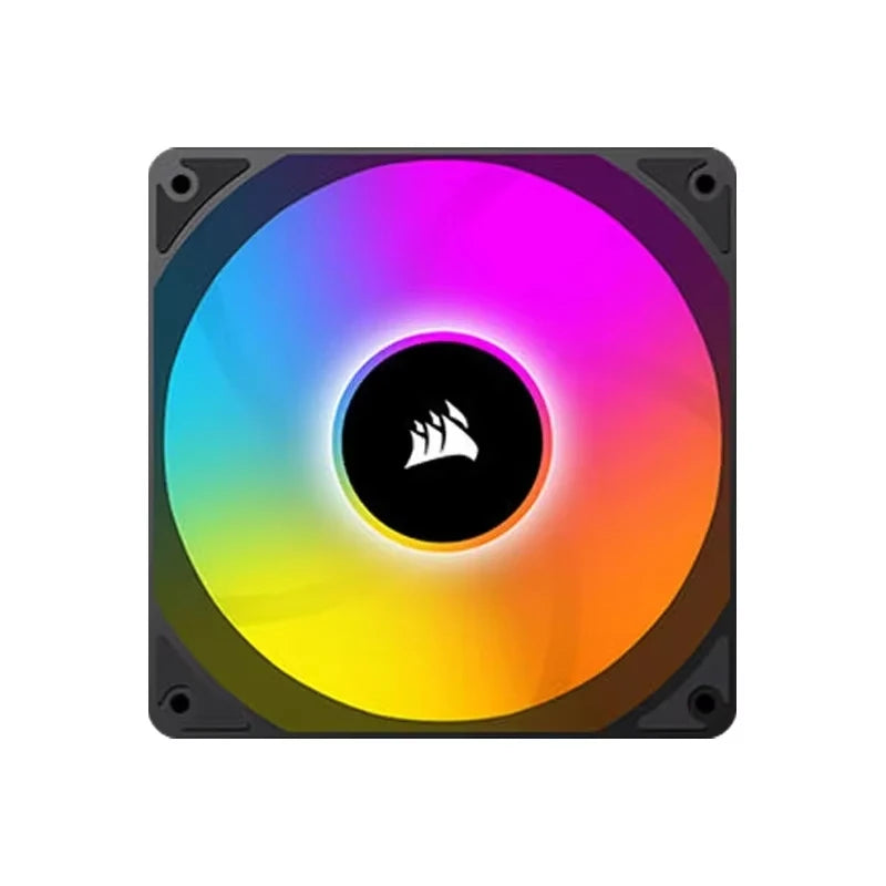 Corsair AC120 RGB Fan 5V ARGB High-performance 120mm PWM Cooling Fan Black/White Single Pack