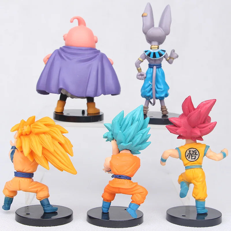 Dragon Ball Super Son Goku Vegeta Broly Buu Action Figure Dragon Ball Figure Set Anime Figurines Ultra Instinct Model Gifts Toys