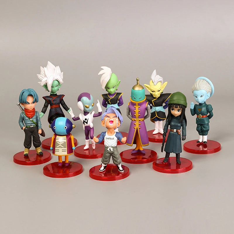 Dragon Ball Super Son Goku Vegeta Broly Buu Action Figure Dragon Ball Figure Set Anime Figurines Ultra Instinct Model Gifts Toys