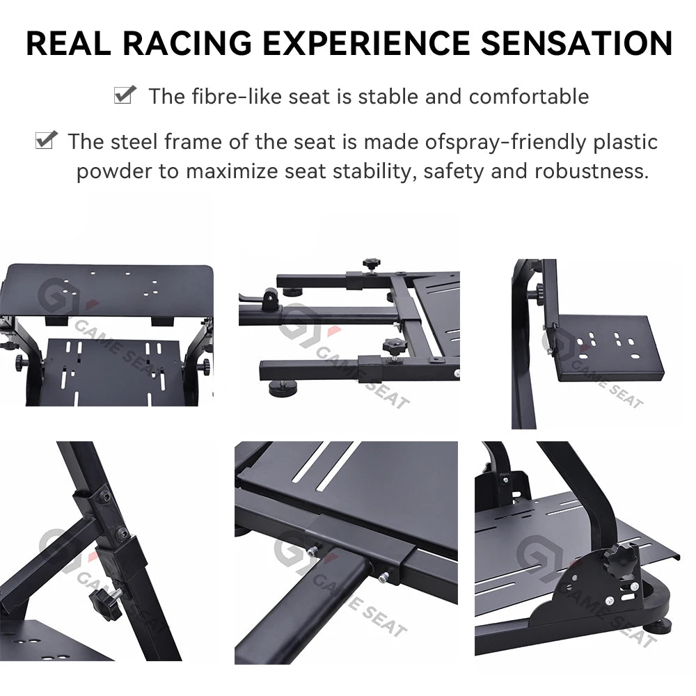 GY033 Hot Sell Racing Simulator Race Drift Car Gaming Racing Simulator Sim Cockpit for Logitech PC Playstation,Wii, Xbox