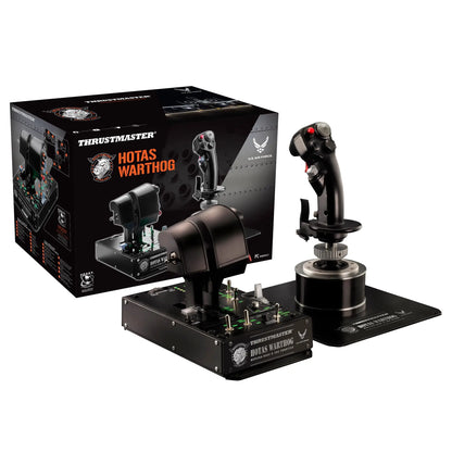 Thrustmaster A10C  Warthog Flight Stick, Throttle and Flight Simulation Control Panel (Compatible with PC)