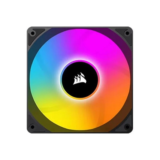 Corsair AC120 RGB Fan 5V ARGB High-performance 120mm PWM Cooling Fan Black/White Single Pack