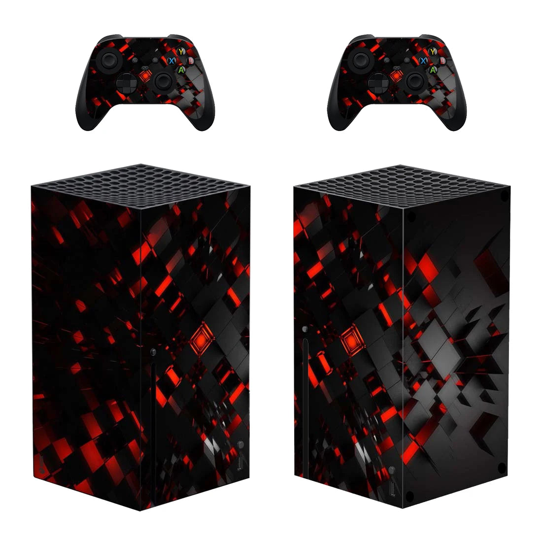 Game Accessories Protective Skin Sticker Vinyl Wrap Console Controllers Decals Cover for Xbox Series X