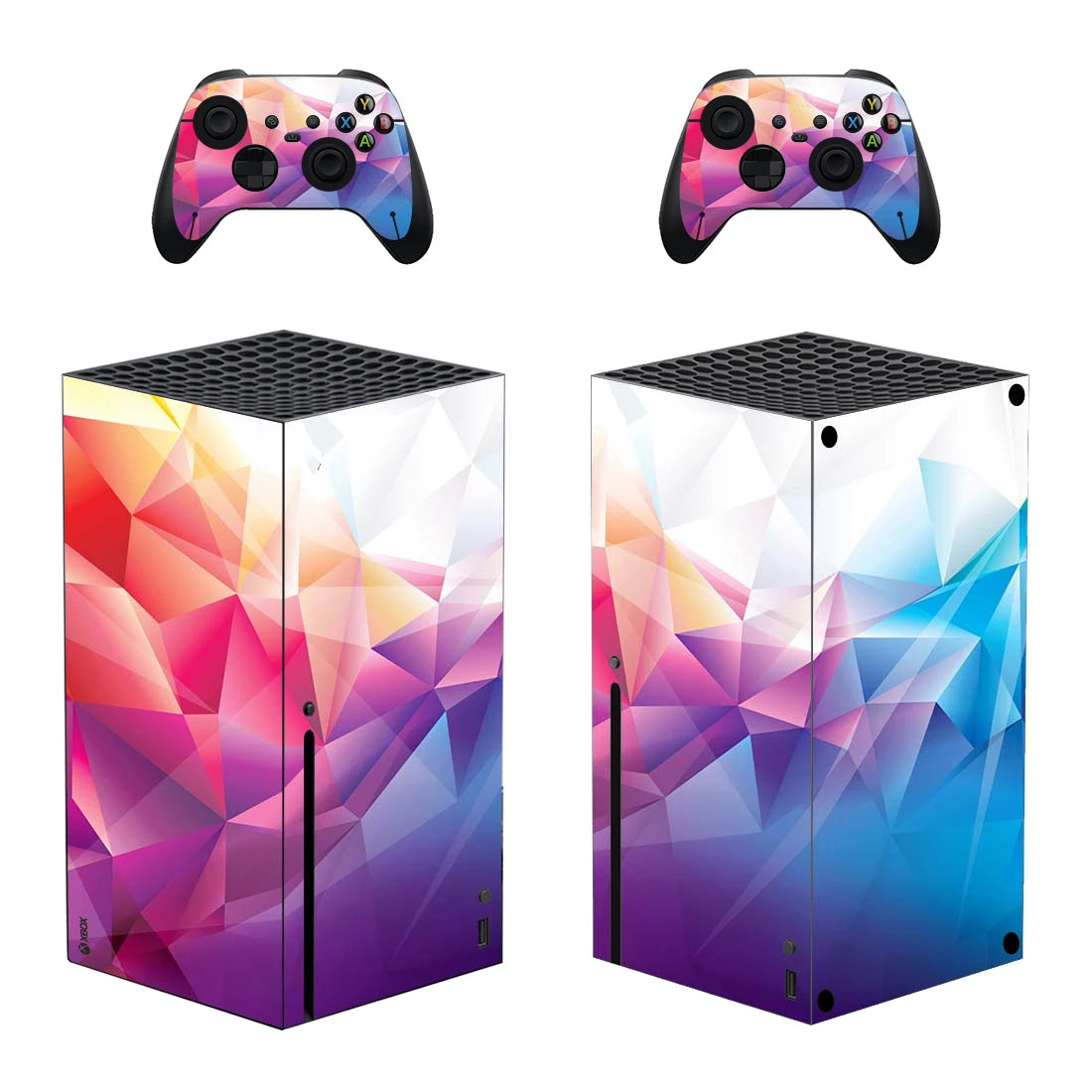 Game Accessories Protective Skin Sticker Vinyl Wrap Console Controllers Decals Cover for Xbox Series X