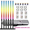 6 Sets TL-130Plus 4800mAh Battery Rgb Led Neon Tube Lights With Stand Bracket for DJ Dance Stage Party Events Both Lighting