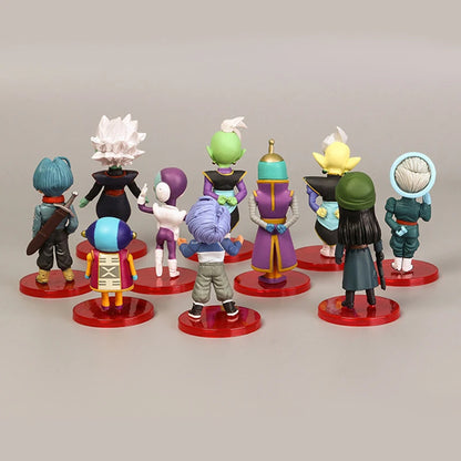 Dragon Ball Super Son Goku Vegeta Broly Buu Action Figure Dragon Ball Figure Set Anime Figurines Ultra Instinct Model Gifts Toys