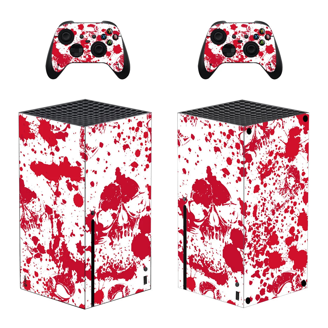 Game Accessories Protective Skin Sticker Vinyl Wrap Console Controllers Decals Cover for Xbox Series X