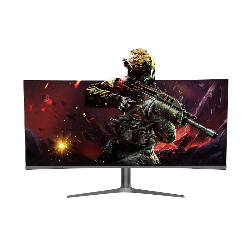Curve Monitor Wholesale Price 4K Display Screen Pc Computer 2K 165Hz 24 Inch Custom Gaming 34 Ips 2560 19 Ultrawide Lcd Monitor