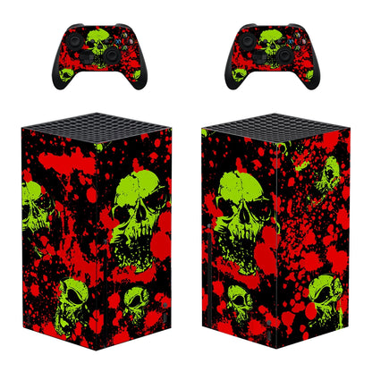 Game Accessories Protective Skin Sticker Vinyl Wrap Console Controllers Decals Cover for Xbox Series X