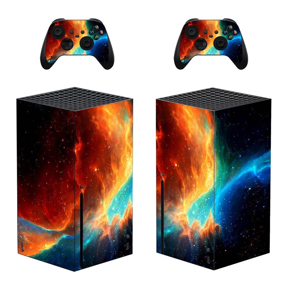 Game Accessories Protective Skin Sticker Vinyl Wrap Console Controllers Decals Cover for Xbox Series X