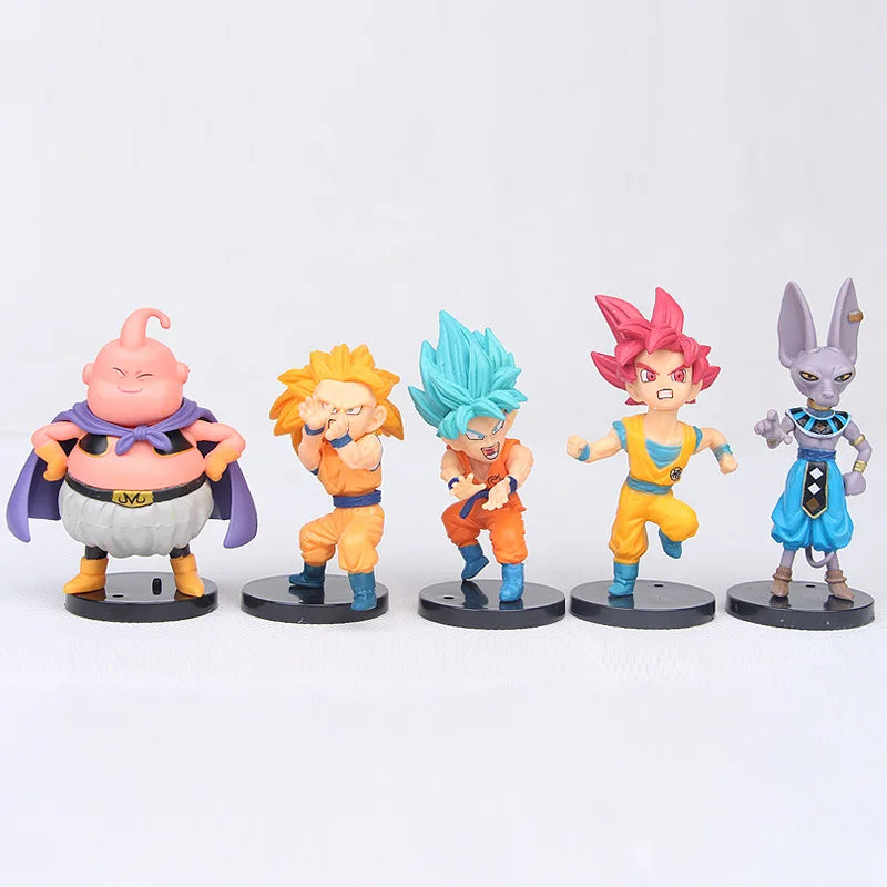 Dragon Ball Super Son Goku Vegeta Broly Buu Action Figure Dragon Ball Figure Set Anime Figurines Ultra Instinct Model Gifts Toys