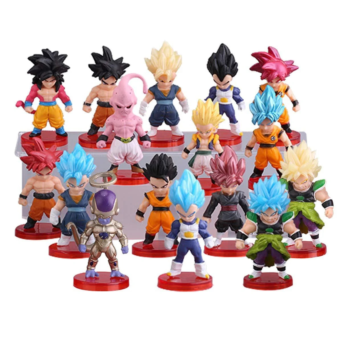 Dragon Ball Super Son Goku Vegeta Broly Buu Action Figure Dragon Ball Figure Set Anime Figurines Ultra Instinct Model Gifts Toys