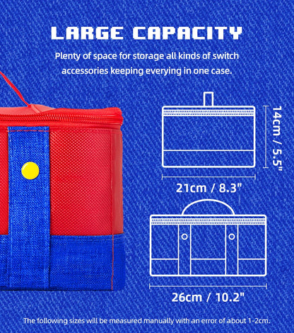 Large Carrying Protective Case for Switch OLED Console Pro Controller Travel Storage Bag Case For Switch Accessories