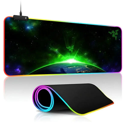 Razer official pictures  Mouse Pad  game RPG 40x90cm Mouse Mat Gaming Mousepads LED Keyboard Mats Luminous Desk Pads Mouse Pad F