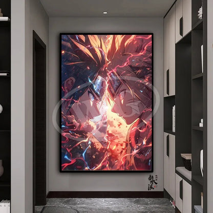 Naruto Anime Decoration Painting, Naruto Kakashi Uchiha Itachi Xiao Organization Poster, Home Entrance Hanging Painting