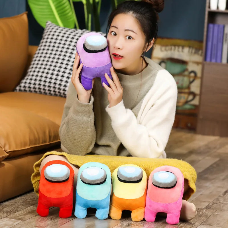 Cartoon Among Plush Toy Body Pillow Soft Cute Anime Among Sofa Decorative Throw Stuffed Doll Pillow Sleeping Cushion Toy Gift