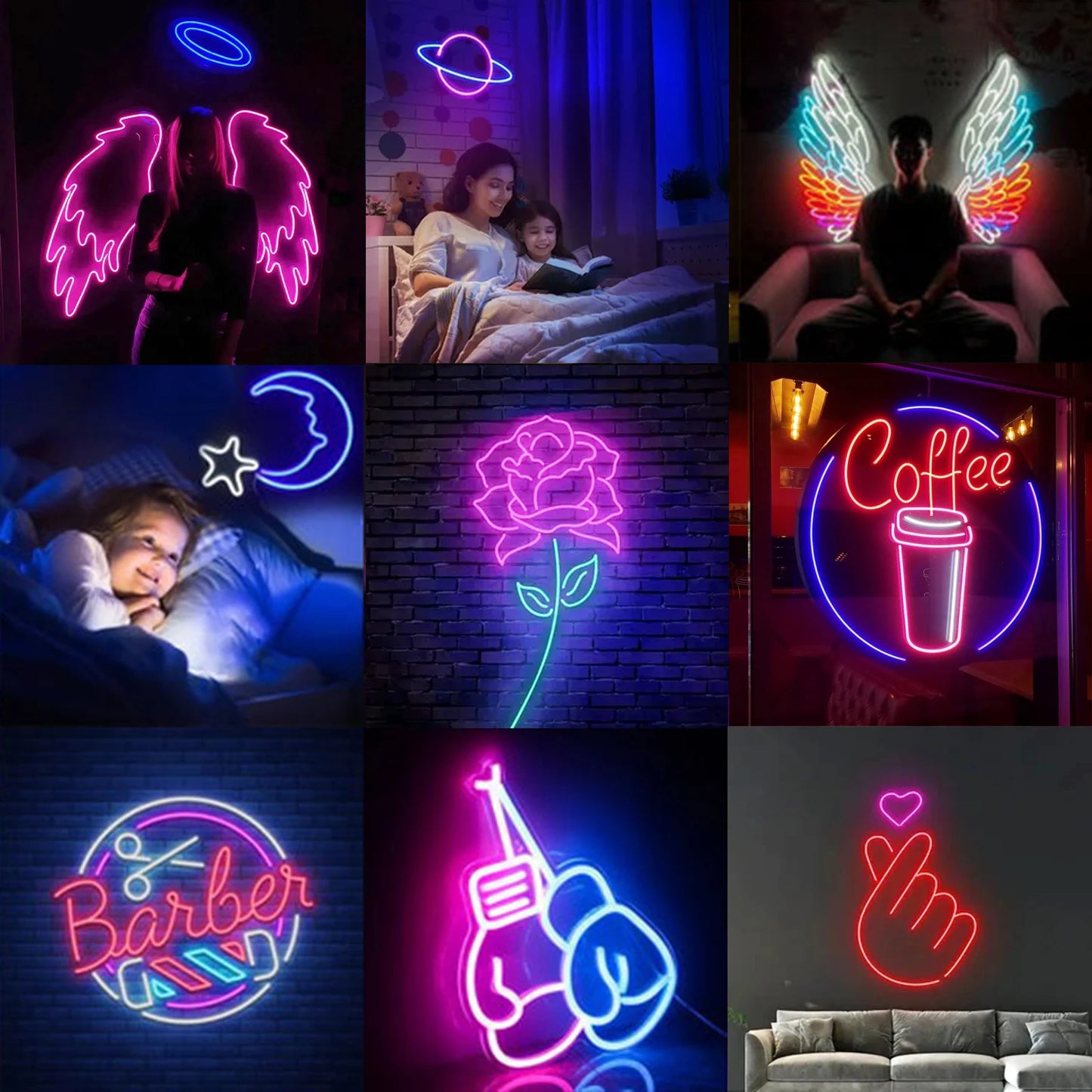 TUYA WIFI RGBIC LED Neon Strip Lights with Bluetooth App Control Waterproof Music Sync Christmas Party Home Room Decor 1M-20M