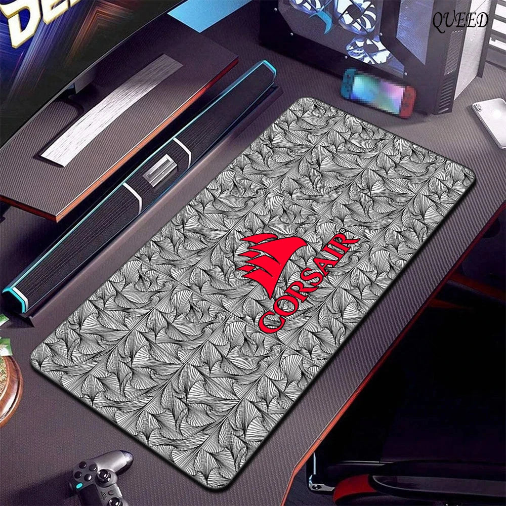 CORSAIR Mouse Pad Desk Mouse Pad Cute HD Deskmat Extended Gaming Keyboard Mats Large 90x40cm XXL Gamer Mousepad