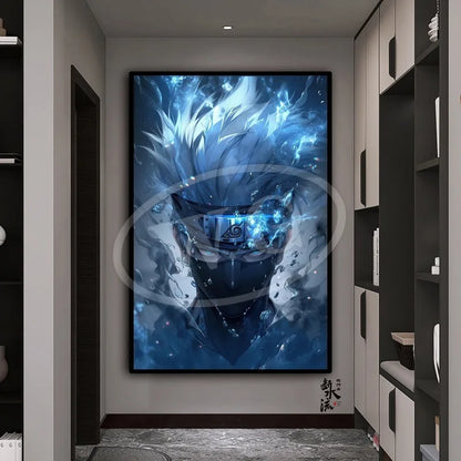 Naruto Anime Decoration Painting, Naruto Kakashi Uchiha Itachi Xiao Organization Poster, Home Entrance Hanging Painting