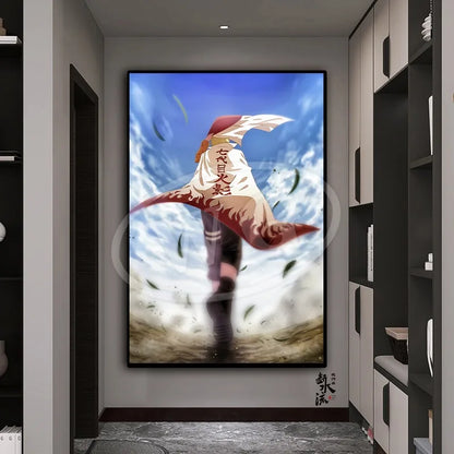 Naruto Anime Decoration Painting, Naruto Kakashi Uchiha Itachi Xiao Organization Poster, Home Entrance Hanging Painting