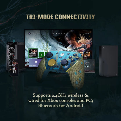 GameSir G7 Pro WUCHANG Xbox PC Controllers Wireless for XBOX Series S X One PC Control Bluetooth Gamepad Fallen Feathers Edition with charge station