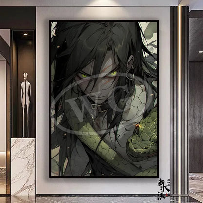 Naruto Anime Decoration Painting, Naruto Kakashi Uchiha Itachi Xiao Organization Poster, Home Entrance Hanging Painting