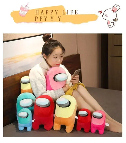 Cartoon Among Plush Toy Body Pillow Soft Cute Anime Among Sofa Decorative Throw Stuffed Doll Pillow Sleeping Cushion Toy Gift