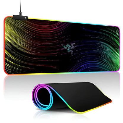 Razer official pictures  Mouse Pad  game RPG 40x90cm Mouse Mat Gaming Mousepads LED Keyboard Mats Luminous Desk Pads Mouse Pad F