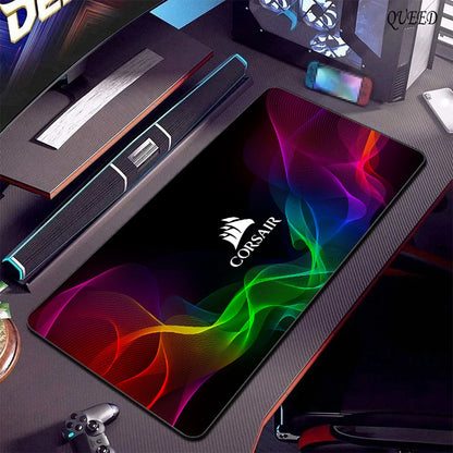 CORSAIR Mouse Pad Desk Mouse Pad Cute HD Deskmat Extended Gaming Keyboard Mats Large 90x40cm XXL Gamer Mousepad