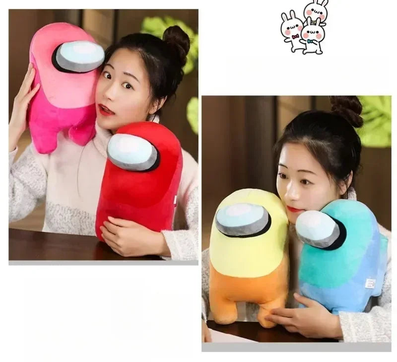 Cartoon Among Plush Toy Body Pillow Soft Cute Anime Among Sofa Decorative Throw Stuffed Doll Pillow Sleeping Cushion Toy Gift
