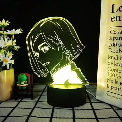 Anime Lamp Satoru Gojo Jujutsu Kaisen Led Night Light for Birthday Gift Jujutsu Kaisen Nightlight Satoru Gojo Lamp Drop Shipping