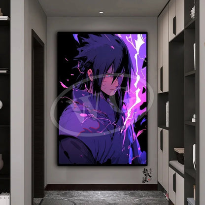 Naruto Anime Decoration Painting, Naruto Kakashi Uchiha Itachi Xiao Organization Poster, Home Entrance Hanging Painting