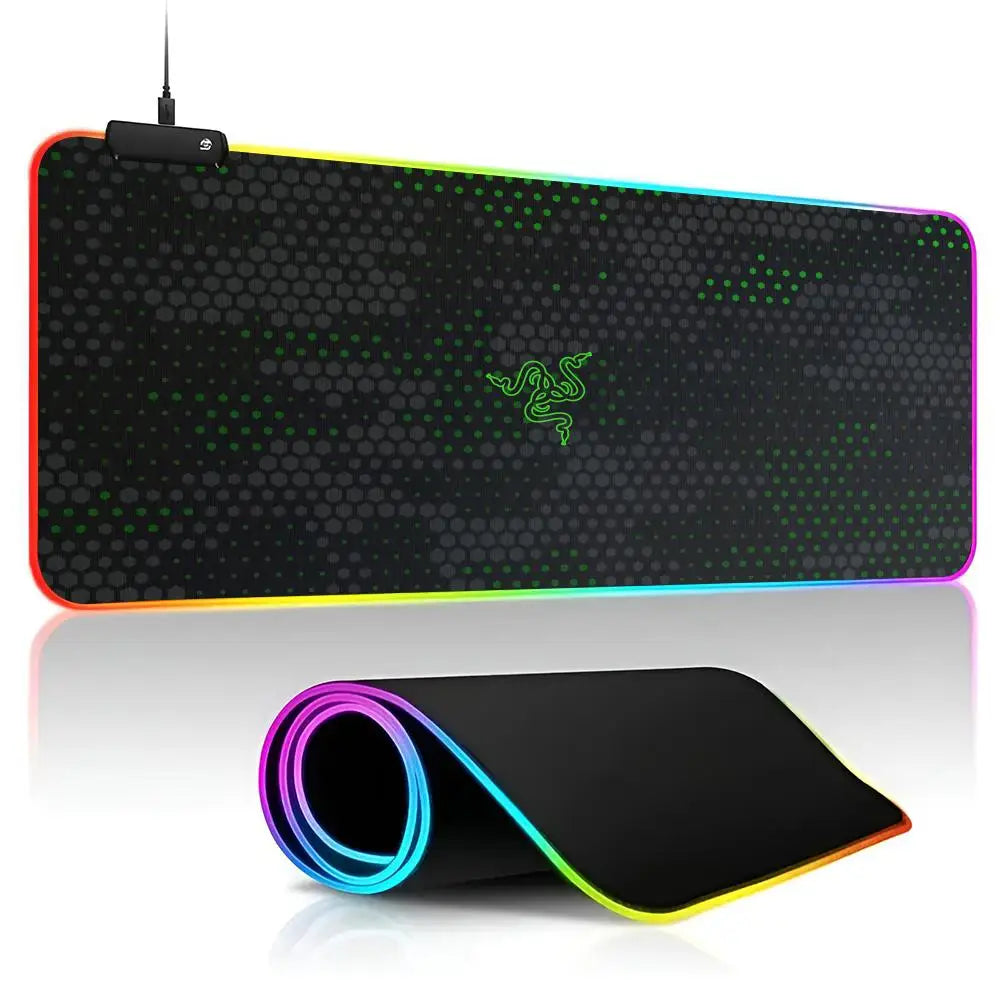 Razer official pictures  Mouse Pad  game RPG 40x90cm Mouse Mat Gaming Mousepads LED Keyboard Mats Luminous Desk Pads Mouse Pad F