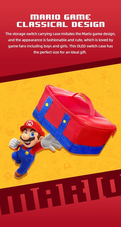 Large Carrying Protective Case for Switch OLED Console Pro Controller Travel Storage Bag Case For Switch Accessories