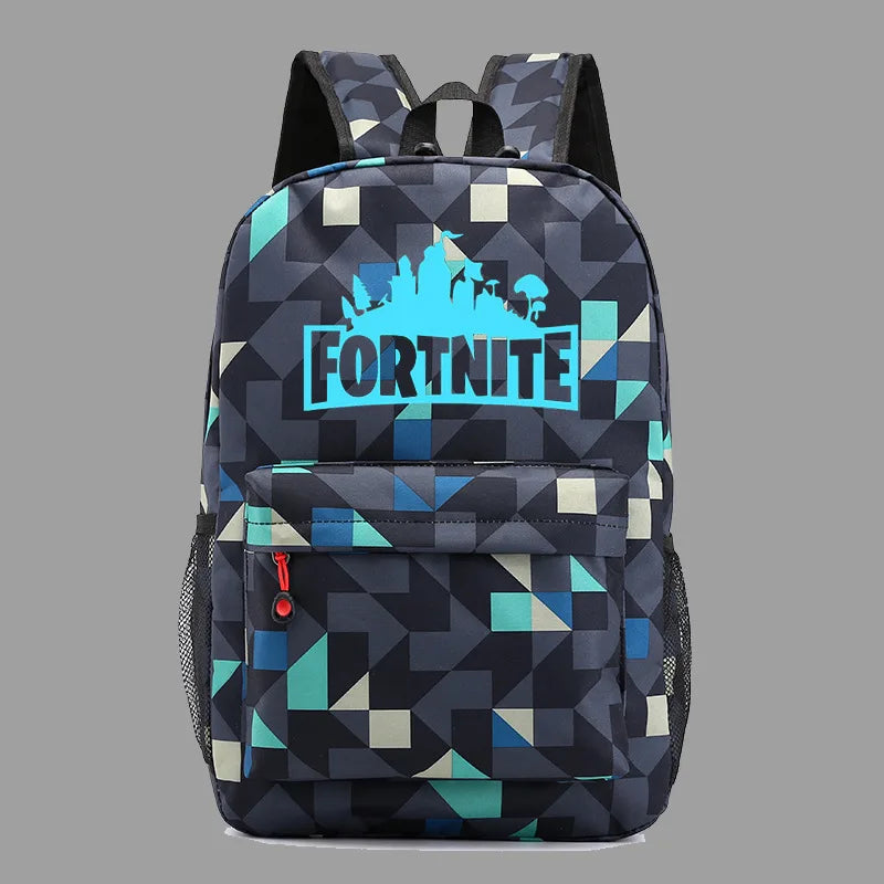 Fortnite Game Logo Handsome Backpack Leisure Backpack Small Gift Game Merchandise