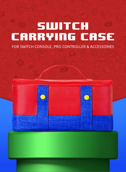 Large Carrying Protective Case for Switch OLED Console Pro Controller Travel Storage Bag Case For Switch Accessories