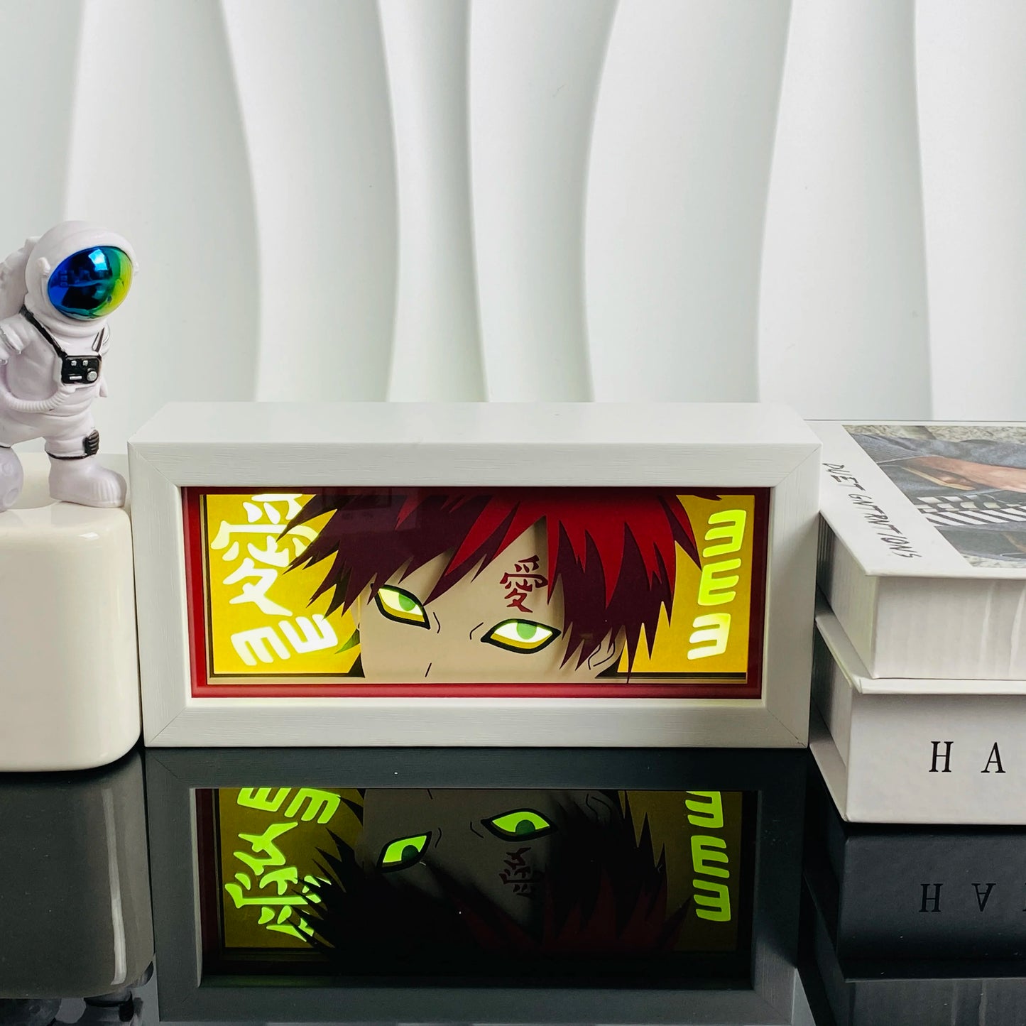Paper Cut Out Anime Led Light Box  Desk Light for Bedroom Decoration Child Birthday Gift Manga Table Lamps Lightbox