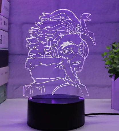 3d Led Night Light Anime My Hero Academia for Bedroom Decor Birthday Gift Manga Gadget My Hero Academia Katsuki Bakugo Lamp 3d