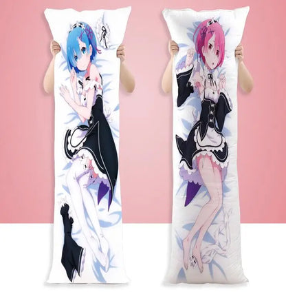 60x180cm Anime Pillow Case Dakimakura Otaku Waifu Hugging Body Throw Pillowcase Bedding Decor Gift