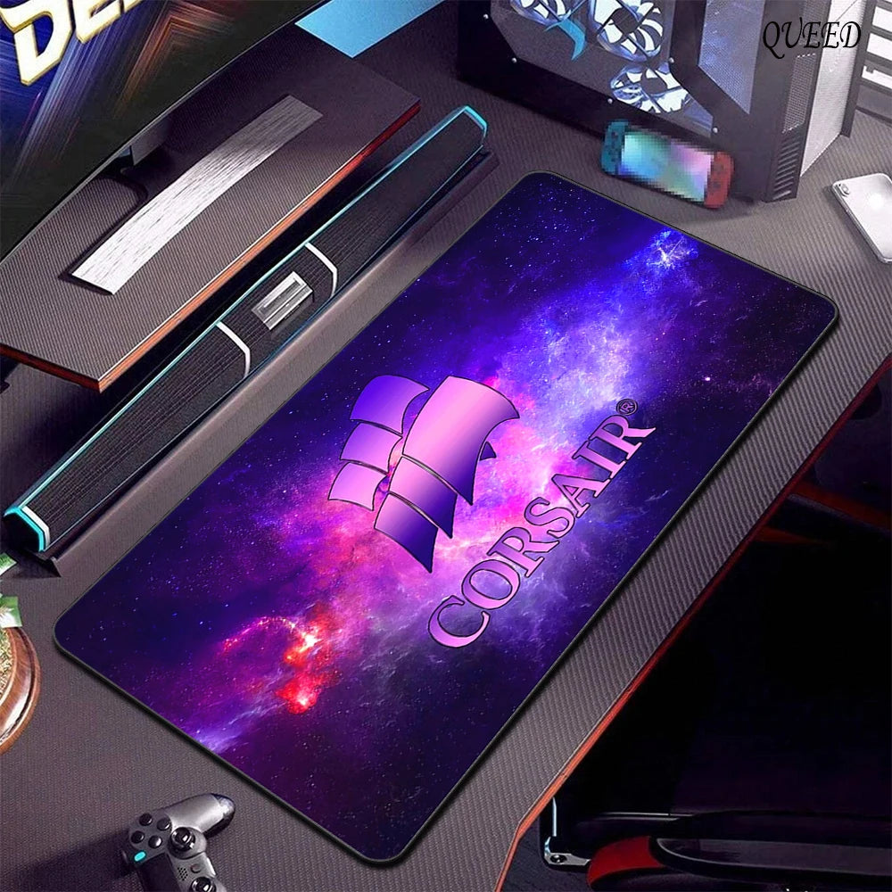 CORSAIR Mouse Pad Desk Mouse Pad Cute HD Deskmat Extended Gaming Keyboard Mats Large 90x40cm XXL Gamer Mousepad