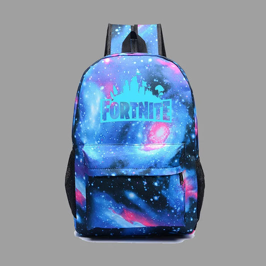 Fortnite Game Logo Handsome Backpack Leisure Backpack Small Gift Game Merchandise