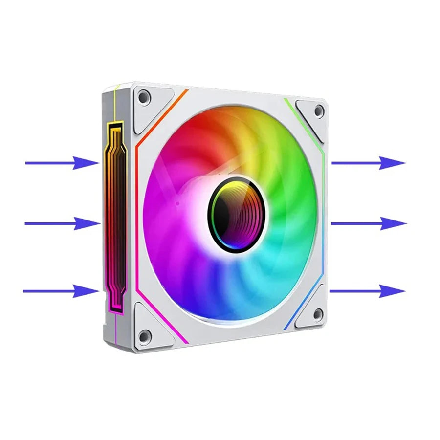 Prism 4 PRO ARGB Fan PC 120mm Computer Case Fan 4pin CPU Cooling Fans 3pin5v RGB