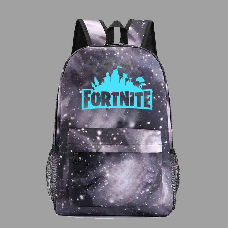 Fortnite Game Logo Handsome Backpack Leisure Backpack Small Gift Game Merchandise