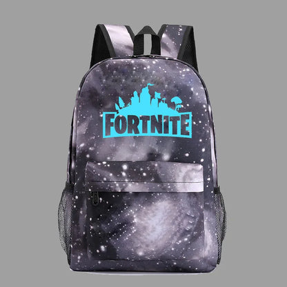 Fortnite Game Logo Handsome Backpack Leisure Backpack Small Gift Game Merchandise