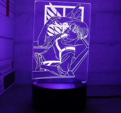 3d Led Night Light Anime My Hero Academia for Bedroom Decor Birthday Gift Manga Gadget My Hero Academia Katsuki Bakugo Lamp 3d
